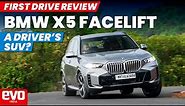 BMW X5 Facelift | A Driver's SUV? | First Drive Review | evo India
