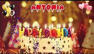 ANTONIA Happy Birthday Song – Happy Birthday to You