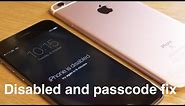 How to remove/reset any disabled or Password locked iPhones 6S & 6 Plus/5s/5c/5/4s/4/iPad or iPod