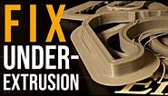 Creality Ender 3 V2 - Solving Under-extrusion To Save You Hours