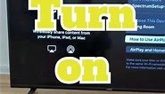 Turn on Apple AirPlay on Vizio TV's #tech #shorts #iphone #vizio #howto