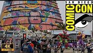 [4K] San Diego Comic-Con 2023 - Convention Center Walk