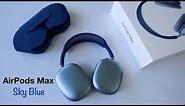 Apple AirPods Max Sky Blue Unboxing