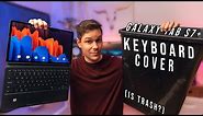The Most Annoying Thing About This Keyboard! Galaxy Tab S7 Plus Book Cover Review