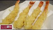 How To Stretch Shrimp For Tempura - How To Make Sushi Series