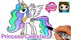 How to Draw Princess Celestia - My Little Pony
