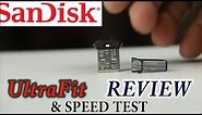 SanDisk Ultra Fit™ CZ43 USB 3.0 Low-Profile Flash Drive Review And speed test
