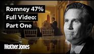 Full Mitt Romney Fundraiser Video Part One (36:39)