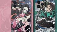 Anime Demon Slayer Phone Case,Manga Cartoon Comic Case