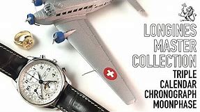 A Review Of The Longines Master Collection Triple Date Chronograph Moonphase Luxury Automatic Watch