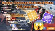 [Insert Thanos Balance Meme] October Challenge Mode Hard Mode (Full Auto Clear) | Azur Lane
