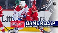 Canadiens @ Red Wings 11/9 | NHL Highlights 2023