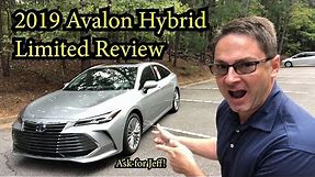 2019 Avalon Hybrid Limited Review and Test Drive