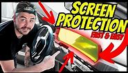EASY SCREEN PROTECTION FOR CARS! DIY Car Radio Touch Screen Protector