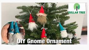 Gnome Ornament // Dollar Tree DIY Gnome Ornament // Christmas Ornament