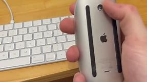 How to connect a Magic Mouse to an iMac using the Magic Keyboard
