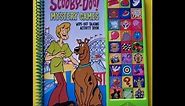 SCOOBY-DOO Mystery Games - Velma, Shaggy, Daphne, Fred INTERACTIVE Sound/Song Book