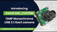 13MP 4K monochrome USB camera based on AR1335 CMOS image sensor | e-con Systems