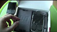 BlackBerry Bold 9700 Unboxing Video