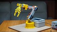 How To Make an Arduino Robotic Arm Controlled by Touch Interface