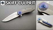 Skiff Made Blades Culprit Custom Folding Knife - Overview