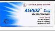أيريوس أقراص لعلاج الحساسية والحكة الجلدية Aerius Tablets