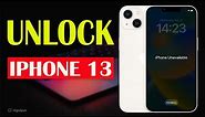 Unlock iPhone 13 Without Passcode || How to Unlock iPhone 13 series Without Computer