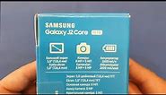 Samsung Galaxy J2 Core 2020 Unboxing