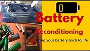 Battery Reconditioning- Battery Companies PRAY You Never See This Revealing Video
