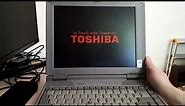 1996 Toshiba Satellite Pro 480CDT Vintage Laptop Review, Benchmarks and Specifications