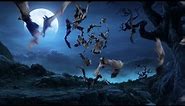 Green Screen Animals Flock of Bats - Footage PixelBoom