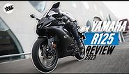 Yamaha R125 Review 2023 | CBT sports bike tested on Road & Track | Visordown