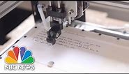 Note-Writing Robots Pen Letters In Your Handwriting | NBC News