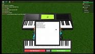 Roblox Piano Faded (Sheets)