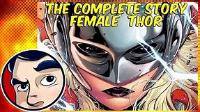 Thor : Female Thor Identity Reveal - Complete Story | Comicstorian