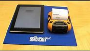 Tablet printer - Star SM-T300 wifi Portable Printer with Android Tablet