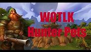 WOTLK Hunter Pet Guide to Families, Talent Tree, and Tips!