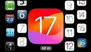 iOS 1 to 17 - Logos Evolution EP 01