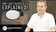 Pro-Ject Audio Systems X1 Turntable Explained! With Heinz Lichtenegger