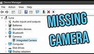 How To Fix Camera Missing in Device Manager on Windows 10 Problem