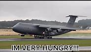 C-5 Galaxy Is Very Hungry…