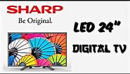 Unboxing, Review Digital TV Sharp 2T-C24DD1i
