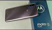 New! Motorola Moto G Pure 2021 ( Deep Indigo ) Unboxing! $149