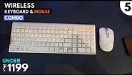 Top 5 Best Wireless Keyboard And Mouse Combo Under 1500 | Wireless Keyboard & Mouse Combo in 2023