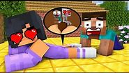 APHMAU HIDE BABY MONSTERS FROM HEROBRINE CHALLENGE - Minecraft Animation