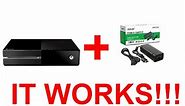 How to Use an Xbox 360 Slim power cord to Power an Xbox one