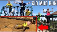 Kids Muddy Obstacle Course Challenge