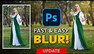 How To Blur Backgrounds in Photoshop [FAST & EASY]