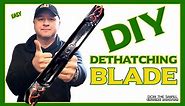 How To Make Your Own Dethatching Mower Blade At Home