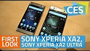 Sony Xperia XA2 and Xperia XA 2 Ultra First Look
